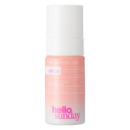 Солнцезащитный крем для лица HELLO SUNDAY Крем для лица увлажняющий SPF 50 The Everyday One Face Moisturiser посуды для праздника hello kitty miniso