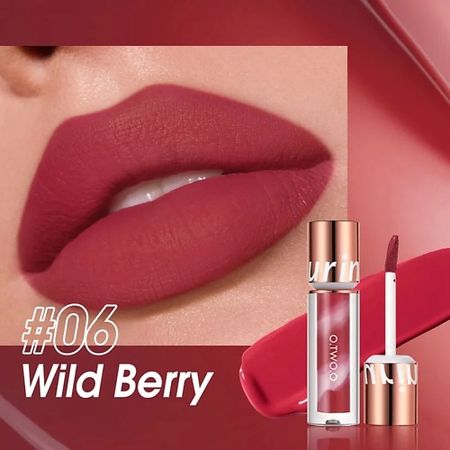 Помада для губ O.TWO.O Водостойкая матовая помада New Trending Lip Gloss moonbiffy портативная водостойкая сумка для белья