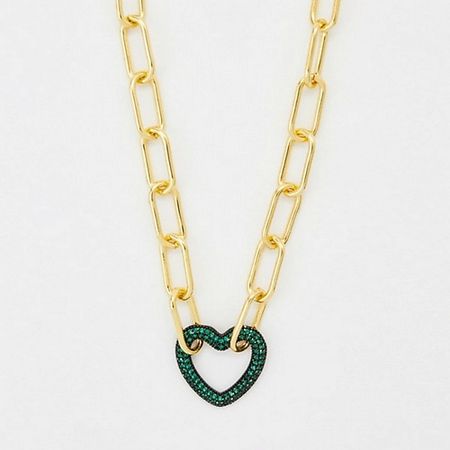 Колье PABUR Колье SUPER HEART viva la vika колье mini lock my heart necklace silver