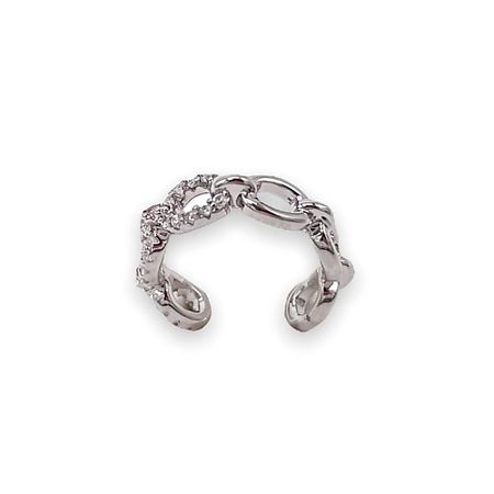 Серьги FOROSTINA.K Кафф Цепь déjà vu кафф plane pearl cuff gold