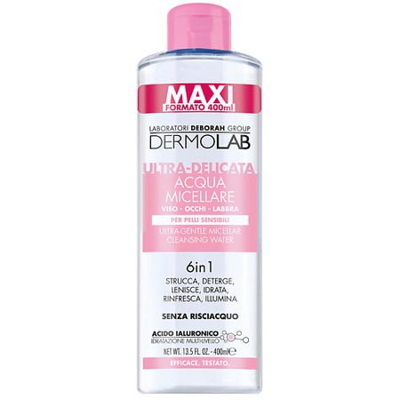 Мицеллярная вода DERMOLAB DEBORAH Мицеллярная вода для очищения ультра-нежная Dermolab Ultra-Gentle Micellar Cleansing Water