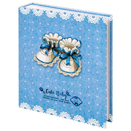 Фотоальбом BRAUBERG Фотоальбом Baby shoes на 200 фото 10х15 см
