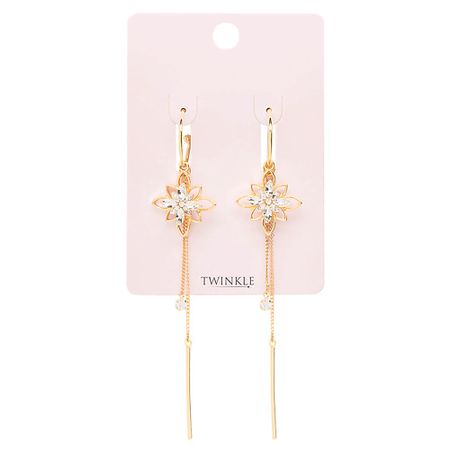Серьги TWINKLE Серьги CRYSTAL FLOWERS mystique mirage серьги twinkle threads earrings crystal