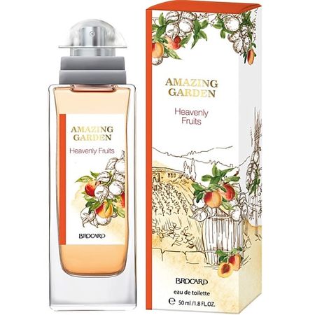 Туалетная вода BROCARD Удивительный Сад. Райские Фрукты Amazing Garden. Heavenly Fruits искусственные оранжевые фрукты из смолы tsxjy