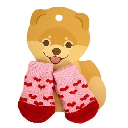 Носки для собак FRIEND OF MINE Носки для собак PINK #FOM_mypinkresume рикарфа таблетки для собак со вкусом мяса 50мг 20шт