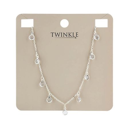 Ожерелье TWINKLE Ожерелье WATER CRYSTALS христианское ожерелье htisok