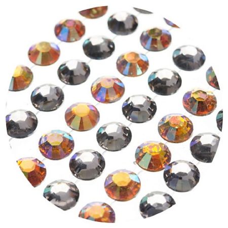 Наклейки IRISK Стразы крупные на клеевой основе