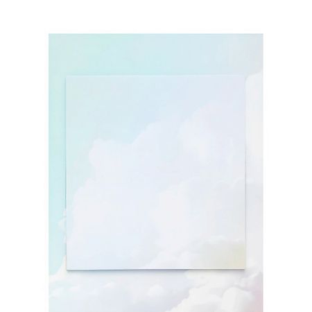 Стикеры для заметок ЛЭТУАЛЬ Стикеры для заметок CLOUDS BLUE стикеров jianwu rosy clouds series