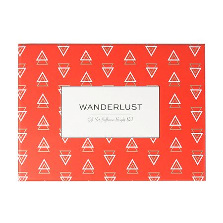 Набор аксессуаров ЛЭТУАЛЬ WANDERLUST Подарочный набор Saffiano Bright Red. Комплект: визитница + обложка на паспорт. комплект аксессуаров для робота пылесоса honor choice r2 r2 plus