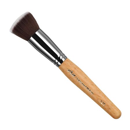 Кисть для лица ERA PROFESSIONAL MAKEUP Кисть для тональной основы кисть для лица valeri d кисть для пудры румян и тональной основы из таклона круглая 17мм арт т225