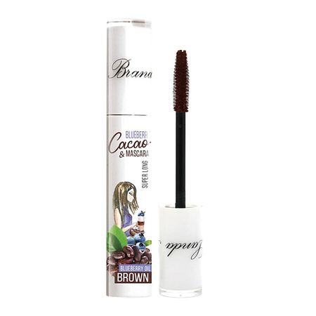 Тушь для ресниц LANDA BRANDA Тушь для ресниц Какао и черника Супер длина покрывало cottonika прага 225х245см какао арт ппрага 5какао