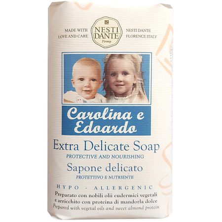 Мыло твердое NESTI DANTE Мыло экстраделикатное Baby Carolina e Edoardo мыло твердое nesti dante мыло emozioni in toscana garden in bloom