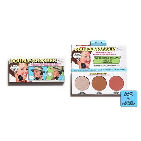 Палетка THEBALM Палетка для лица Double Crosser