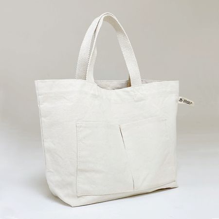 Сумка JUNGLE STORY Сумка холщовая с внутренним и внешними карманами холщовая сумка для ручек с котом