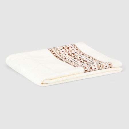 Полотенце махровое Ozdilek dream 50х90 см кремовый-бежевый