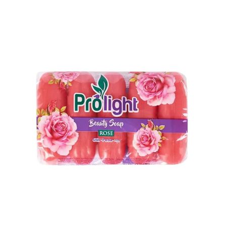 Мыло туалетное PROLIGHT Роза, 5Х55 гр.