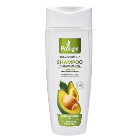 Шампунь PROLIGHT BOTANICAL RITUALS Увлажняющий с маслом авокадо, 400 мл. шампунь пшеница персик лаванда календула ромашка и пантенол mykiddo 300мл