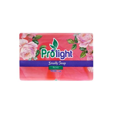 Мыло туалетное PROLIGHT Роза, 125 гр.
