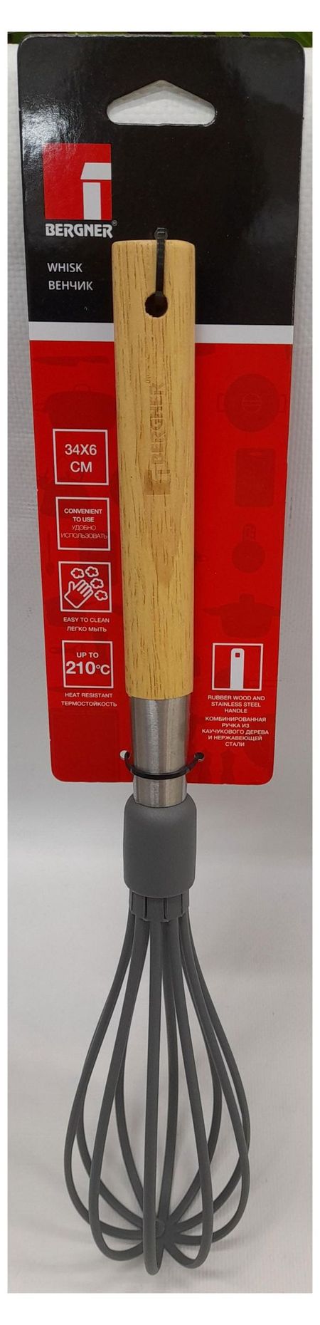 Венчика Bergner naturally, 1 шт