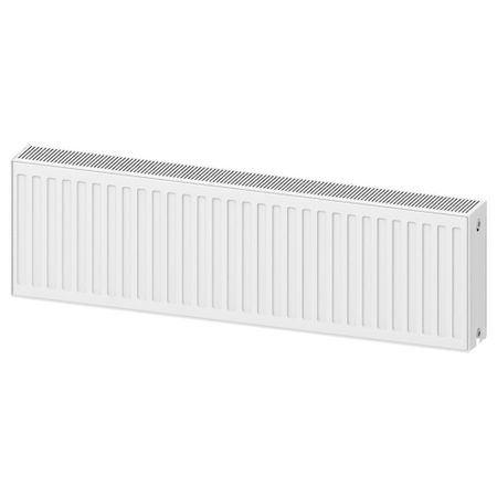Радиатор стальной панельный тип 22 Primoclima C22 300х1000 мм1/2 боковое подключение белый