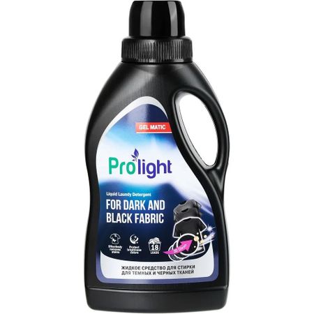 Жидкое средство для стирки PROLIGHT 1000 мл. для темных и черных тканей