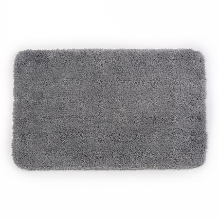 Коврик для ванной серый 90х57 см WasserKraft Kammel (BM-8312)