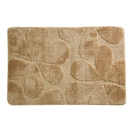 Коврик для ванной бежевый 90х60 см WasserKraft Diemel (BM-2214)