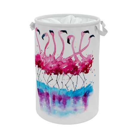 Корзина для белья WasserKraft Lossa 370х370х550 мм 75,2 л разноцветная (WB-811)