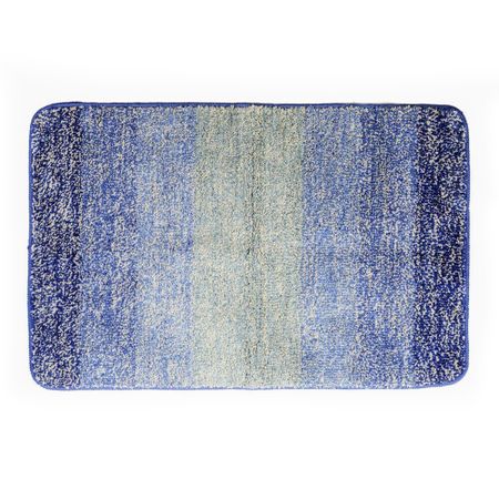 Коврик для ванной синий 90х60 см WasserKraft Lopau (BM-1125)