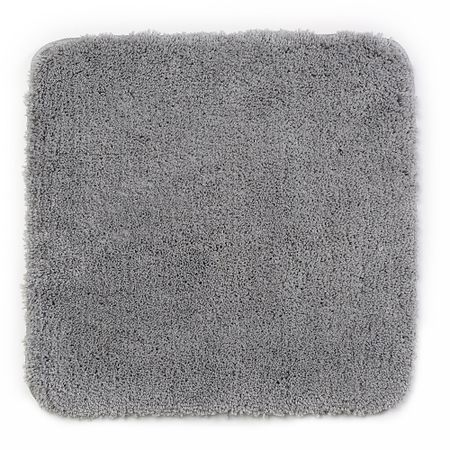 Коврик для ванной серый 57х55 см WasserKraft Kammel (BM-8342)