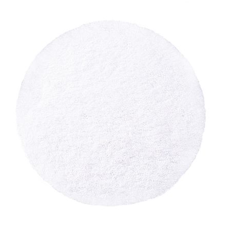 Коврик для ванной белый 60х60 см WasserKraft Dill (BM-3910)