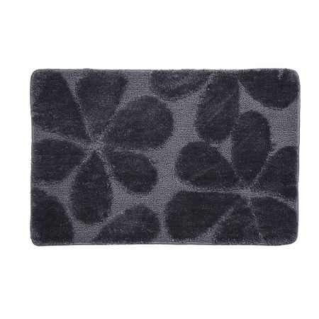 Коврик для ванной серый 90х60 см WasserKraft Diemel (BM-2212)