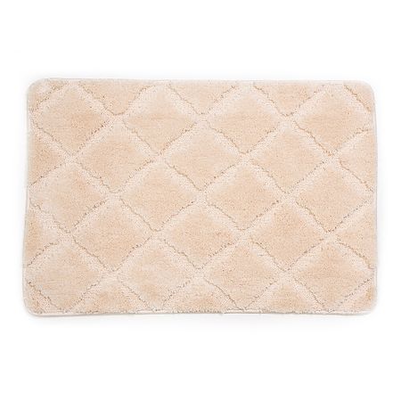 Коврик для ванной бежевый 90х60 см WasserKraft Lippe (BM-6513)