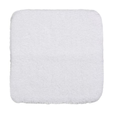 Коврик для ванной белый 57х55 см WasserKraft Kammel (BM-8345)