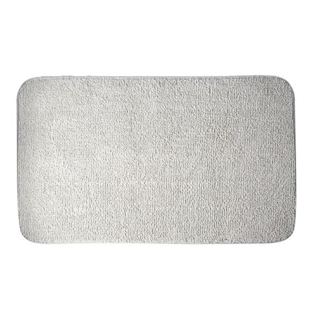 Коврик для ванной серый 75х45 см WasserKraft Vils (BM-1021)