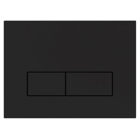 Клавиша смыва для инсталляций Siamp Plank черная матовая (10017663)