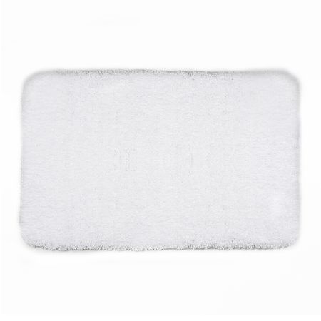 Коврик для ванной белый 90х57 см WasserKraft Kammel (BM-8315)