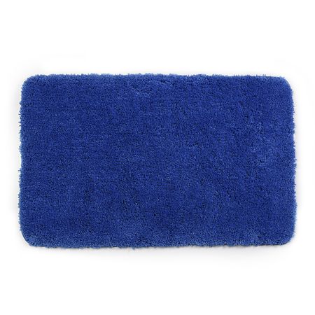 Коврик для ванной синий 90х57 см WasserKraft Kammel (BM-8301)