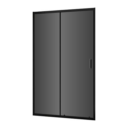 Душевая дверь RGW CL-13B стекло тонированное 150х195 см профиль черный 6 мм раздвижная (06091315-34) отверток vibratite 5 10 шт магнитные биты титановое покрытие ph2