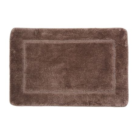 Коврик для ванной коричневый 90х60 см WasserKraft Lopau (BM-6015)