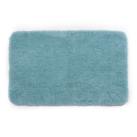 Коврик для ванной голубой 90х57 см WasserKraft Kammel (BM-8310)