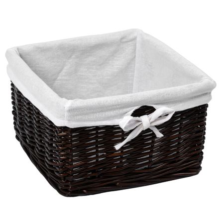 Корзина WasserKraft Alme 350х350х200 мм 24,5 л коричневая (WB-150-L)