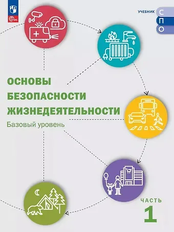 Основы безопасности жизнедеятельности. Базовый уровень. Учебник для СПО. В двух частях. Часть 1. ФГОС 2021