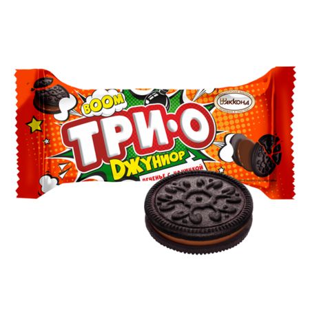 Печенье Акконд трио джуниор с шоколадной начинкой 45 г