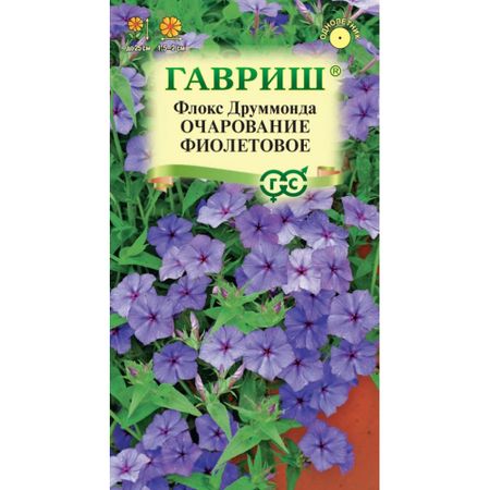 Семена Гавриш Флокс Очарование фиолетовое, Друммондаx 0,05 г DH