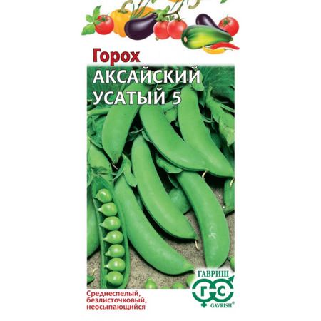 Семена Гавриш Горох Аксайский усатый 5, посевной (сидерат) 10 г
