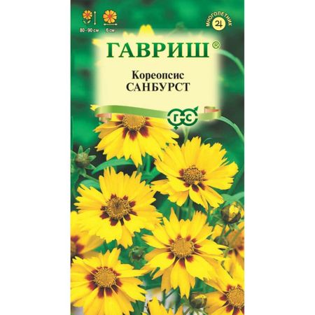 Семена Гавриш Кореопсис Санбурст (ланцетный)x 0,006 г