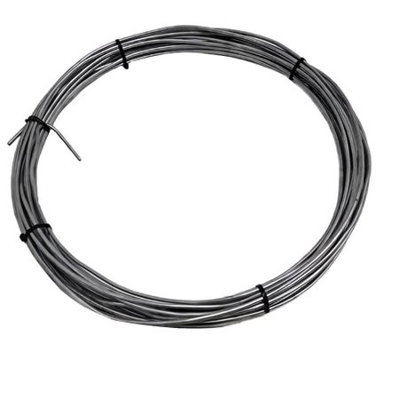 Проволока оцинкованная для гибких связей 5 мм бухта 25 м 4 кг алюминиевая проволока для бонсай total 5m