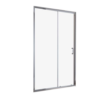 Душевая дверь BelBagno Uno-195 стекло прозрачное 160х195 см профиль хром 5 мм раздвижная (UNO-195-BF-1-160-C-Cr)