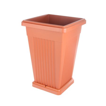 Горшок Bama flower piramide с поддоном терракот 40x40x58